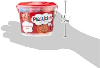 Plasticine FunTubulous Mini - 7 Bumper Sticks Modeling Clay for Creative Play