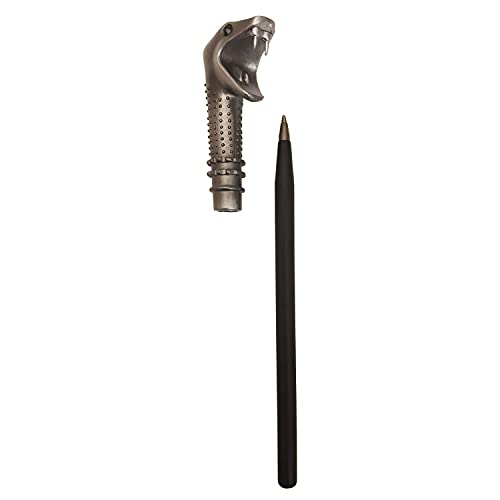 The Noble Collection Harry Potter Lucius Malfoy Zauberstab, Stift und Lesezeichen – 9 Zoll (23 cm) Briefpapier-Set – offiziell lizenziertes Filmset, Film-Requisiten, Zauberstab-Geschenke