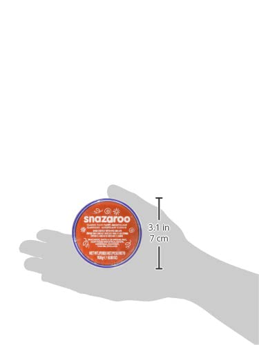 Snazaroo - Dark Orange Classic Face and Body Paint (18ml) 19