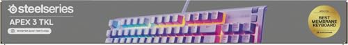 SteelSeries Apex 3 TKL Gaming Keyboard - Lavender - Tenkeyless Compact RGB 23