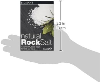 Tidmans Natural Rock Salt, 500 g