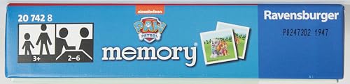Ravensburger Paw Patrol Mini Memory Game - Matching Card Game for Kids 11