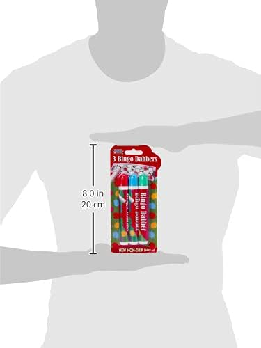 Tallon Games Bingo Dabber Pack of 3 - White