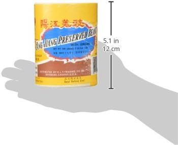 Yang Jiang Preserved Black Beans with Ginger 500g