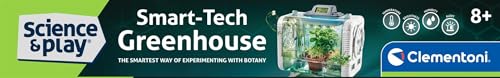 Clementoni Smart-Tech Greenhouse – Interactive STEM Plant Science Kit for Kids 8+ 4