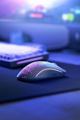 GLORIOUS Model O 2 Wireless Gaming Mouse - 68g Superlight, 26K BAMF 2.0 Sensor, RGB, Ambidextrous, 6 Buttons, Matte White 20