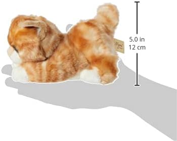 Aurora MiYoni Tots Tabby Cat Plush Toy - Soft Orange & White Stuffed Animal for Babies & Toddlers 2