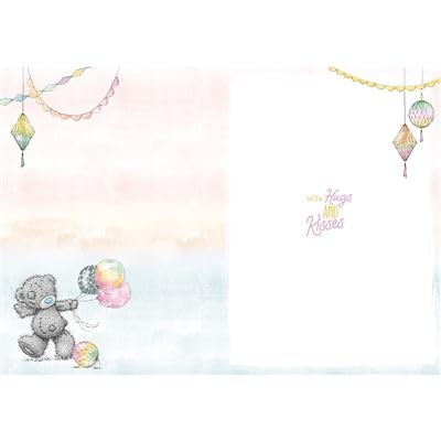 Me To You Tatty Teddy Birthday Card for Great Grandma | 5 x 7 in | Multicolor