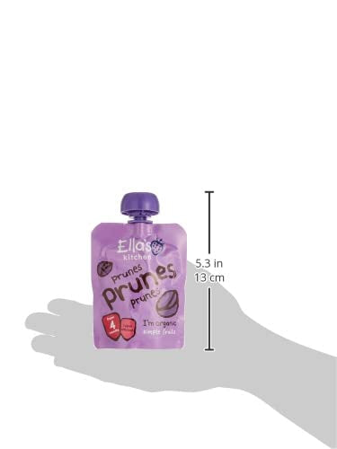 Ella's Kitchen Organic Prunes, 70g - First Taste Pureed Fruit Pouch