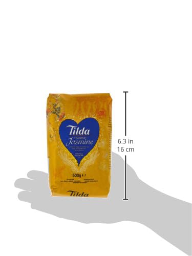 Tilda Jasmine Fragrant Basmati Rice, 500 g 3