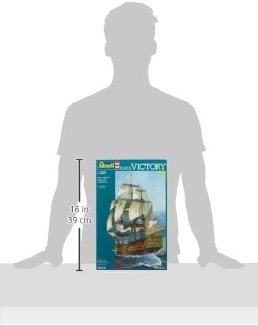 Revell H.M.S. Victory Model Kit - 269-Piece Building Set for Ages 10+