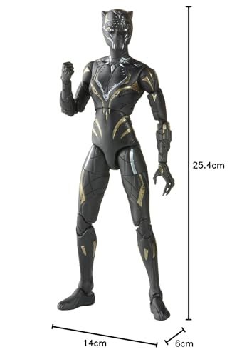 Hasbro Marvel Legends Series Black Panther Action Figure - 6-Inch-Scale Collectible with Swappable Hands