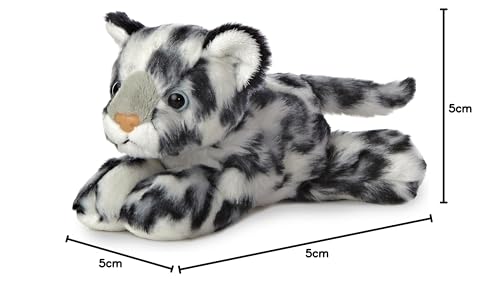 Aurora Mini Flopsie Snow Leopard - 8" Soft Plush Stuffed Animal for Kids 5