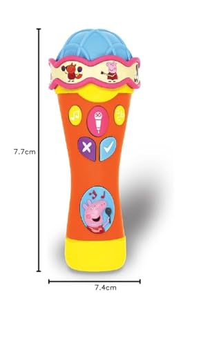 Peppa Pig Singalong & Learn Microphone - Interactive Musical Toy for Toddlers 2-5 Years 15