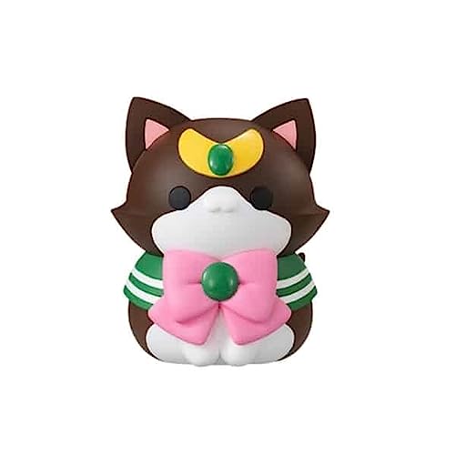 Megahouse Pretty Guardian Sailor Moon Nyanto! The Big Nyaruto Series Sailor Jupiter 10 cm Figure - Brown, Pink, White