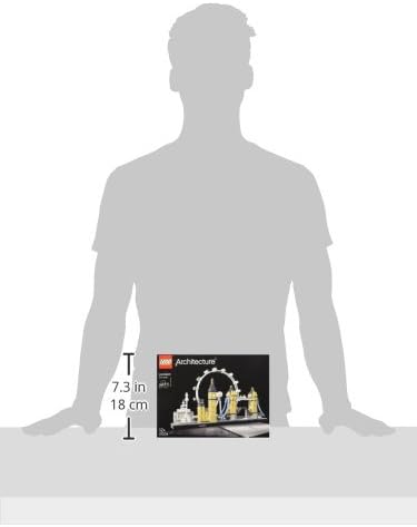 LEGO Architecture Skyline London 21034 - Big Ben, Tower Bridge, London Eye Building Set 4