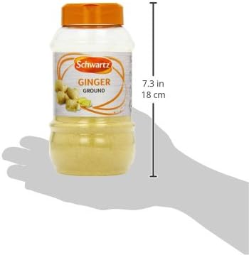 Schwartz Ground Ginger Powder 310g - Warm Aromatic Spice for Curries, Baking & Marinades