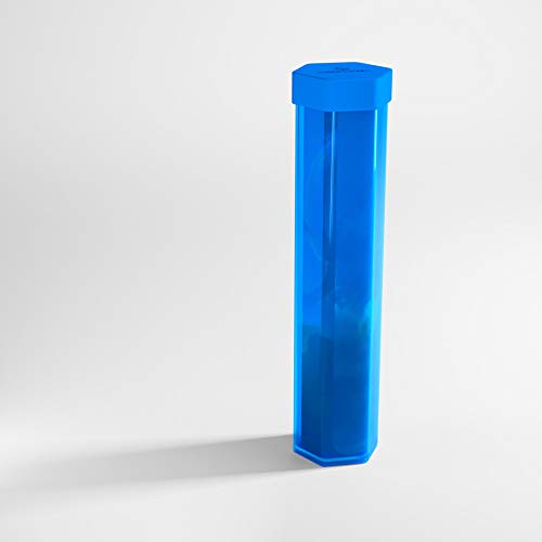 Gamegenic Playmat Tube - Secure Storage for Stitched/Unstitched Mats | Blue | Scratch-Resistant PETG