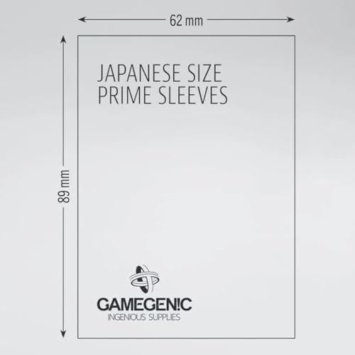 Gamegenic Prime Japanese Sized Sleeves Purple - Multi-Language (Includes Spanish)