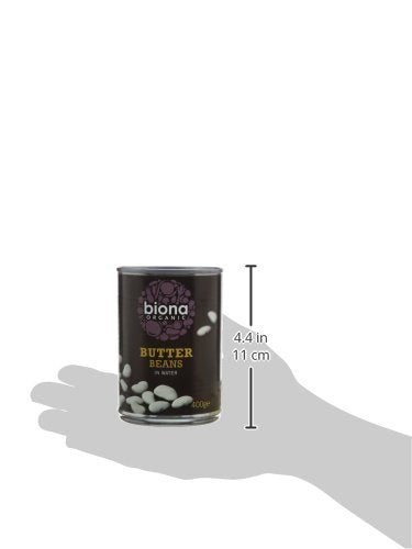 Biona Organic Butter Beans 400g - Vegan, High Fibre, No Added Salt or Sugar 5