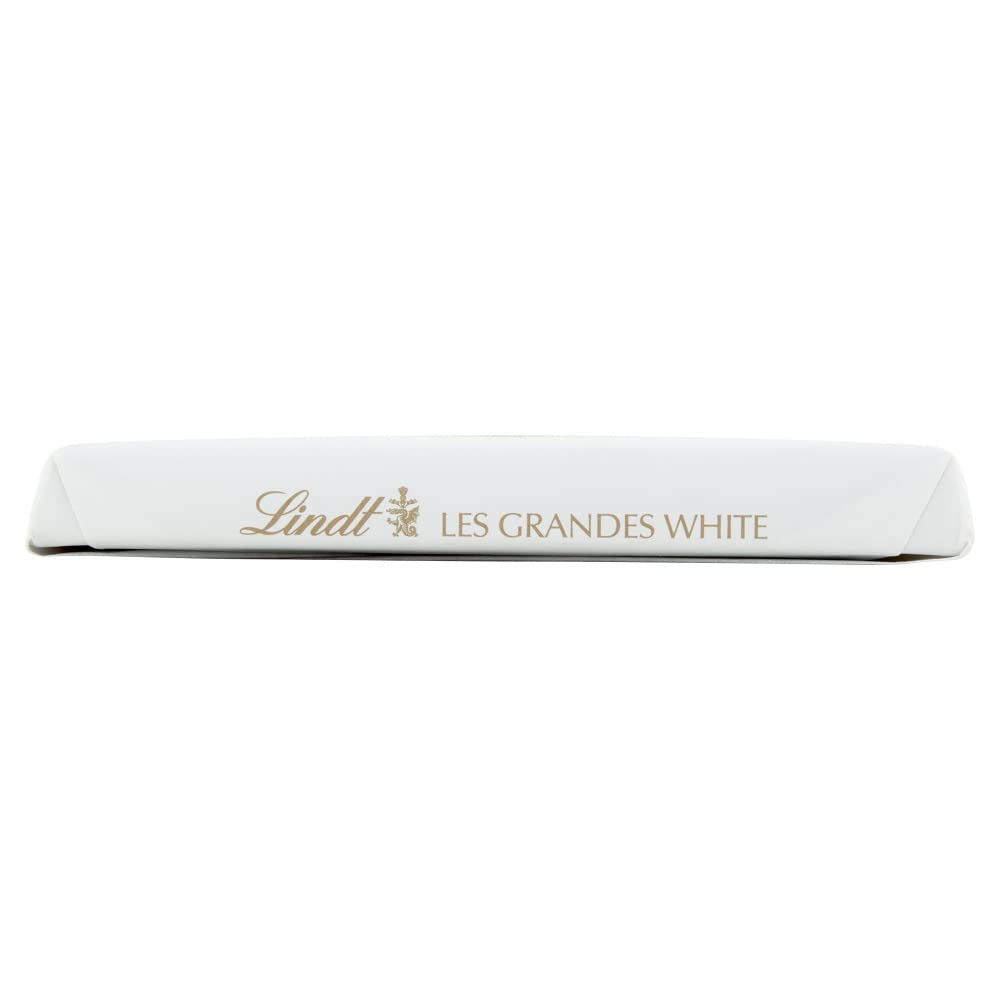 Lindt Les Grandes White Chocolate Bar with Sweet Caramelized Almond Pieces - 150g