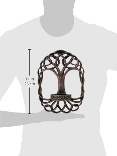 Nemesis Now D2415G6 Baum des Lebens Kerzenhalter, 26 cm, Bronze