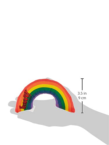 YEOWWW Rainbow Cat Toy - 100% Organic Catnip Infused | Heavy Duty Cotton 3