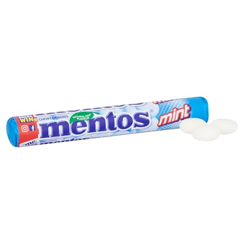 Mentos Mint Chewy Dragees - 40 x 38g Sugar-Free Mints 3