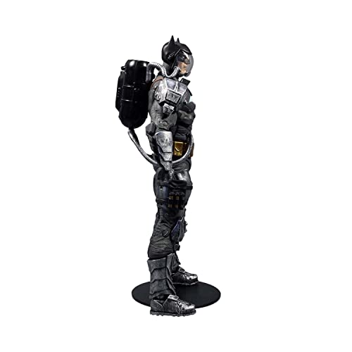 McFarlane Batman Hazmat Suit 7-Inch Action Figure with Light-Up Logo (TM15169)