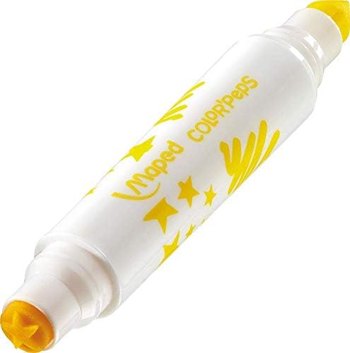 Maped Color Peps Duo Stamp Colouring Pens (8 Pack) - Dual-Tipped Art & Craft Fun 4