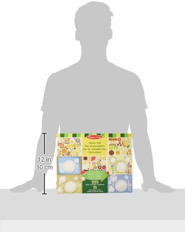Melissa & Doug Make-a-Meal Sticker Pad - Educational Activity Set for Ages 3+
