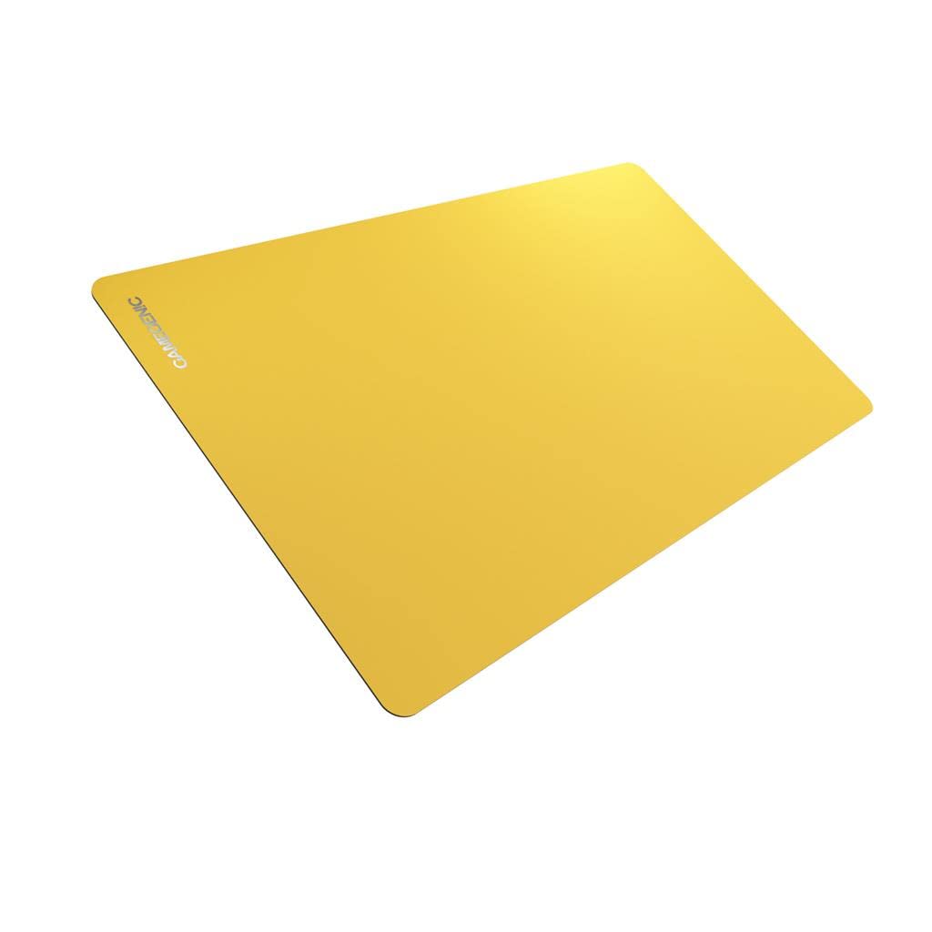 Gamegenic Prime 2mm Playmat - Yellow | Natural Rubber | Anti-Slip Backing | GGS40010ML 1
