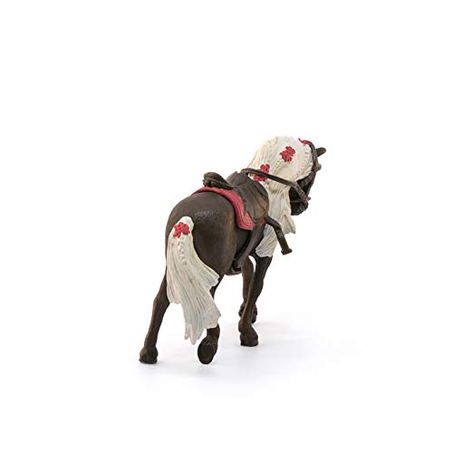 SCHLEICH Rocky Mountain Horse Mare Playset - Realistic Horse Show Toy for Ages 5+