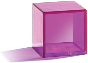 Learning Resources View-Thru Geometric Shapes - Transparent 3D Educational Set for Kids 8-12