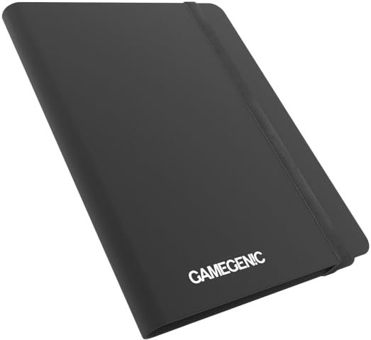 Gamegenic 18-Pocket Casual Album – 20-Page Collectible Card Storage, 360-Card Capacity, Black