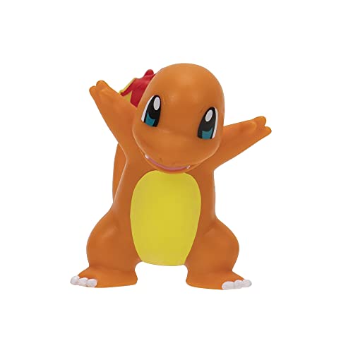 Pokemon PKW2684 Kampffiguren im 6er-Pack mit 5,1 cm großen Pikachu, Squirtle und Charmand