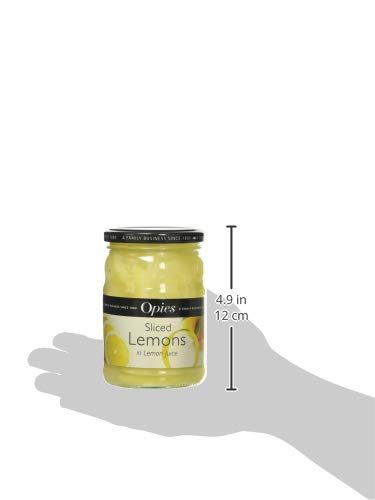 Opies Sliced Lemons in Lemon Juice - Preserved Lemon Slices, 350g Jar 5