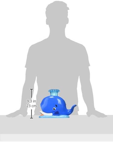 Bright Starts Silly Spout Whale Popper - Ball Popping Light-Up Toy for 6-36 Months