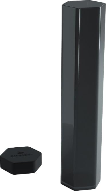 Gamegenic Playmat Tube - Secure Storage | Scratch-Resistant PETG | Black