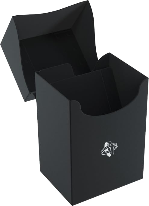 Gamegenic 80-Card Deck Holder for TCG Storage – Black