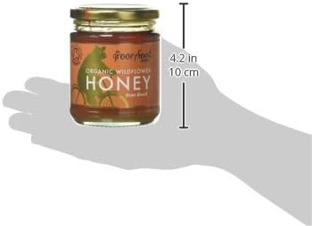 Organic Brazilian Wildflower Honey by Groovy Food Company, 340g