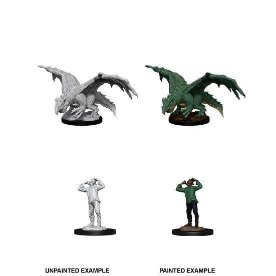 Dungeons & Dragons WizKids Miniature Figure - Primed Dragon Model | Plastic | Multicoloured