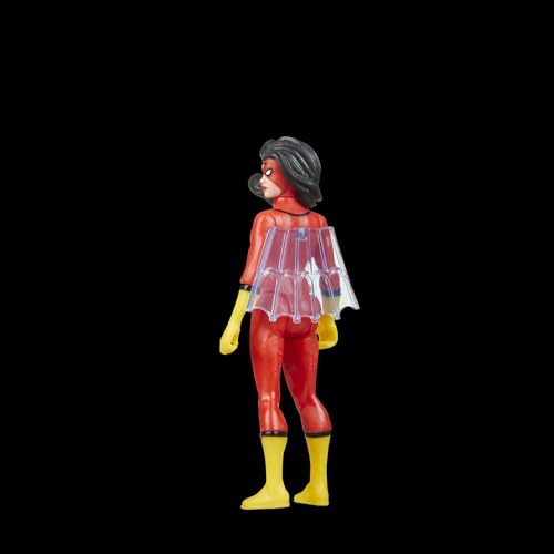 Marvel Legends Series Retro 375 Collection Spider-Woman Action Figure - 3.75-Inch Collectible for Ages 4+