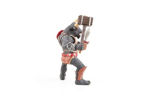 Papo Medieval-Fantasy Minotaur Figurine 38931 | Hand-Painted PVC | Ages 3+ 4