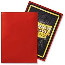 Dragon Shield Classic Standard Size Sleeves 100Pk - Crimson 3