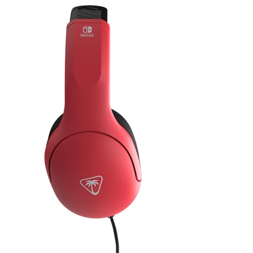 Turtle Beach Airlite Fit Neon Blue and Red Wired Gaming Headset for Nintendo Switch with Flip-to-Mute Mic 7