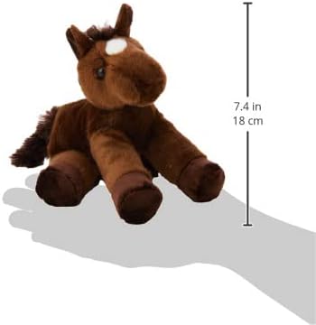 Aurora World Mini Flopsies Chestnut Horse - Soft Plush Toy for All Ages