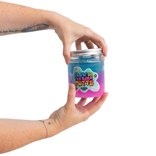 HGL Glow in the Dark Putty - Rainbow Colour Changing Sensory Toy for Kids 3