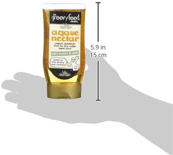 The Groovy Food Company Organic Light Amber & Mild Agave Nectar, 250 ml