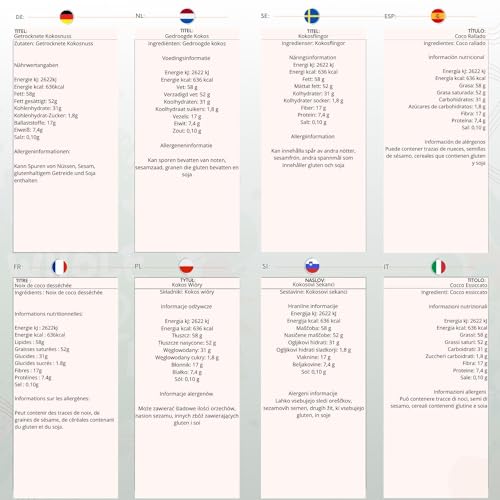 Wholefood Earth - Desiccated Coconut (500 g) 7